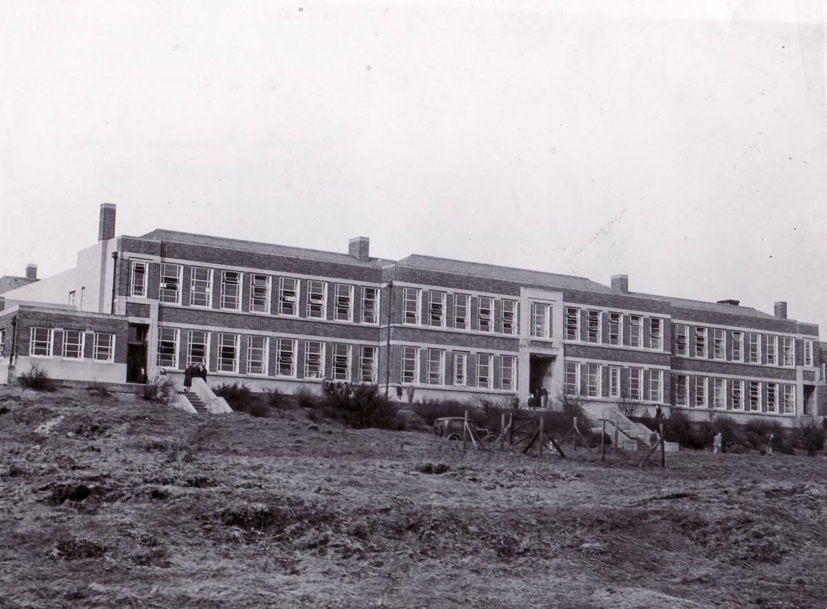 Thornton Grammar School in 1949