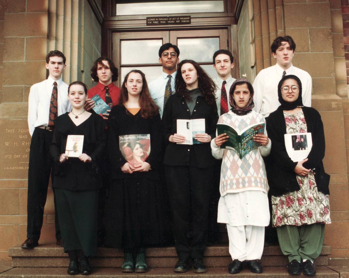 Thornton Grammar school prizewinners in 1993