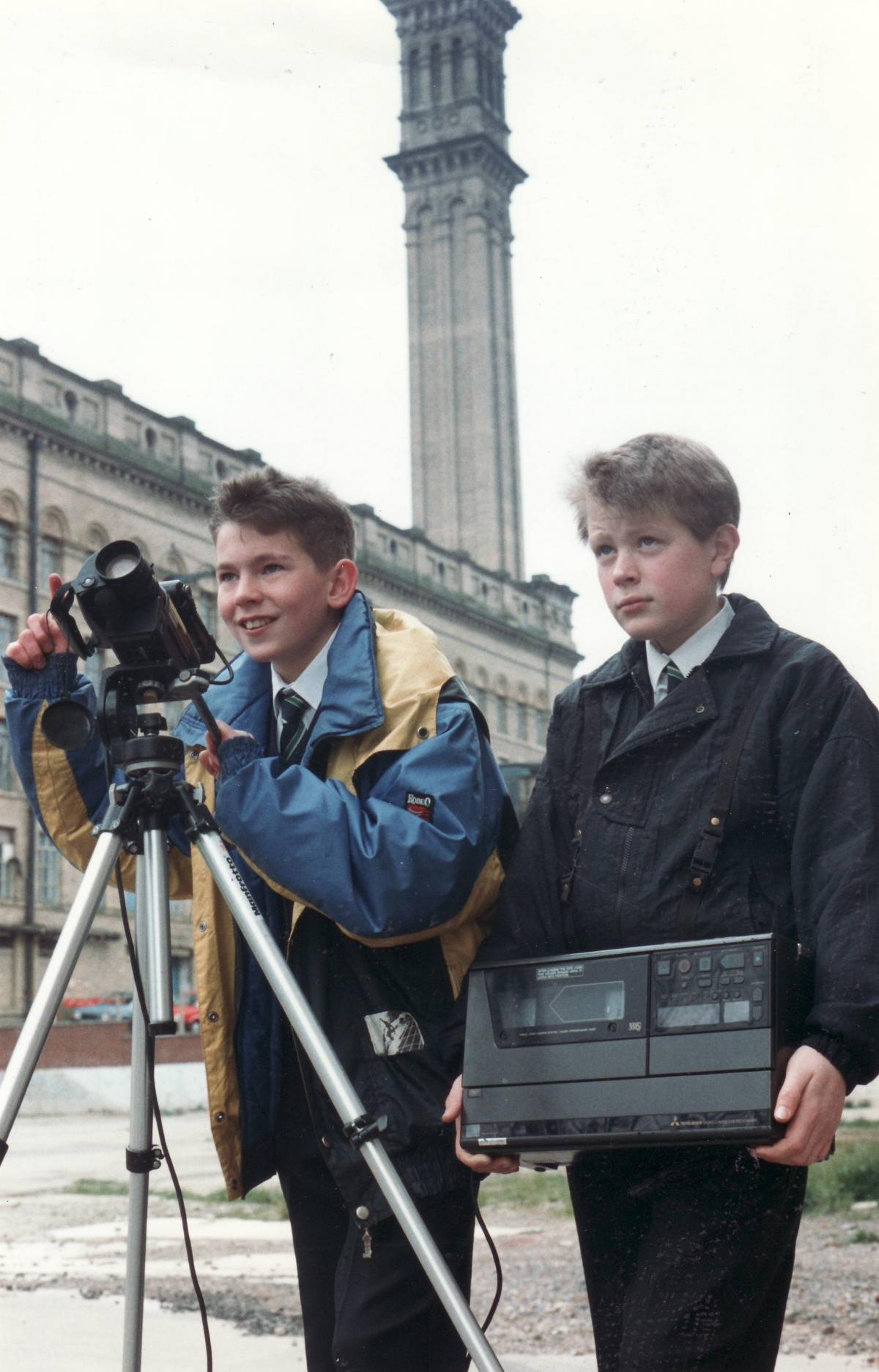 A filming project in 1991
