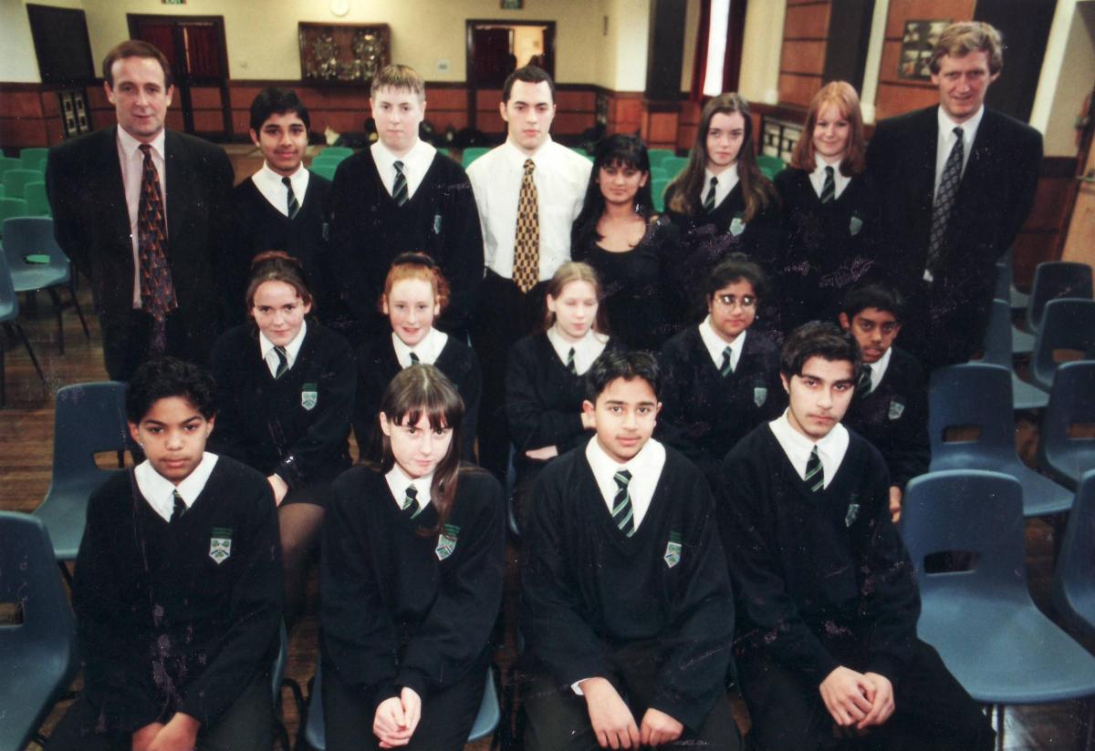 Thornton Grammar winners, 1996