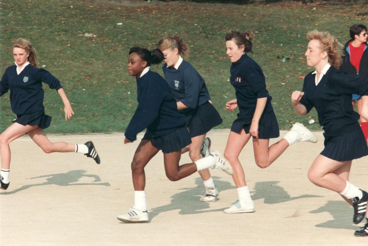 School training in 1989