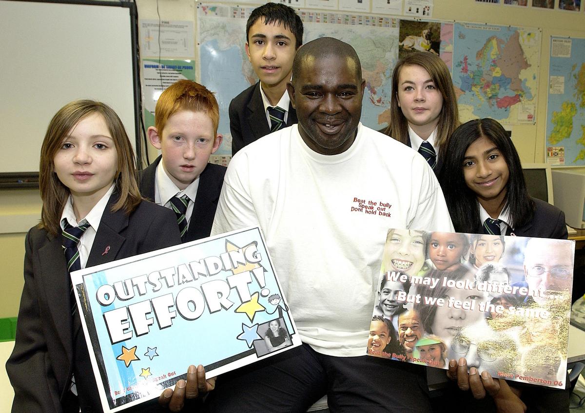 Thornton Grammar School's anti-bullying campaign in 2006