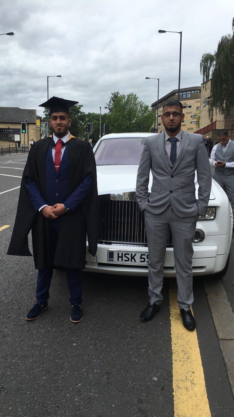Zain Younis on his graduation day