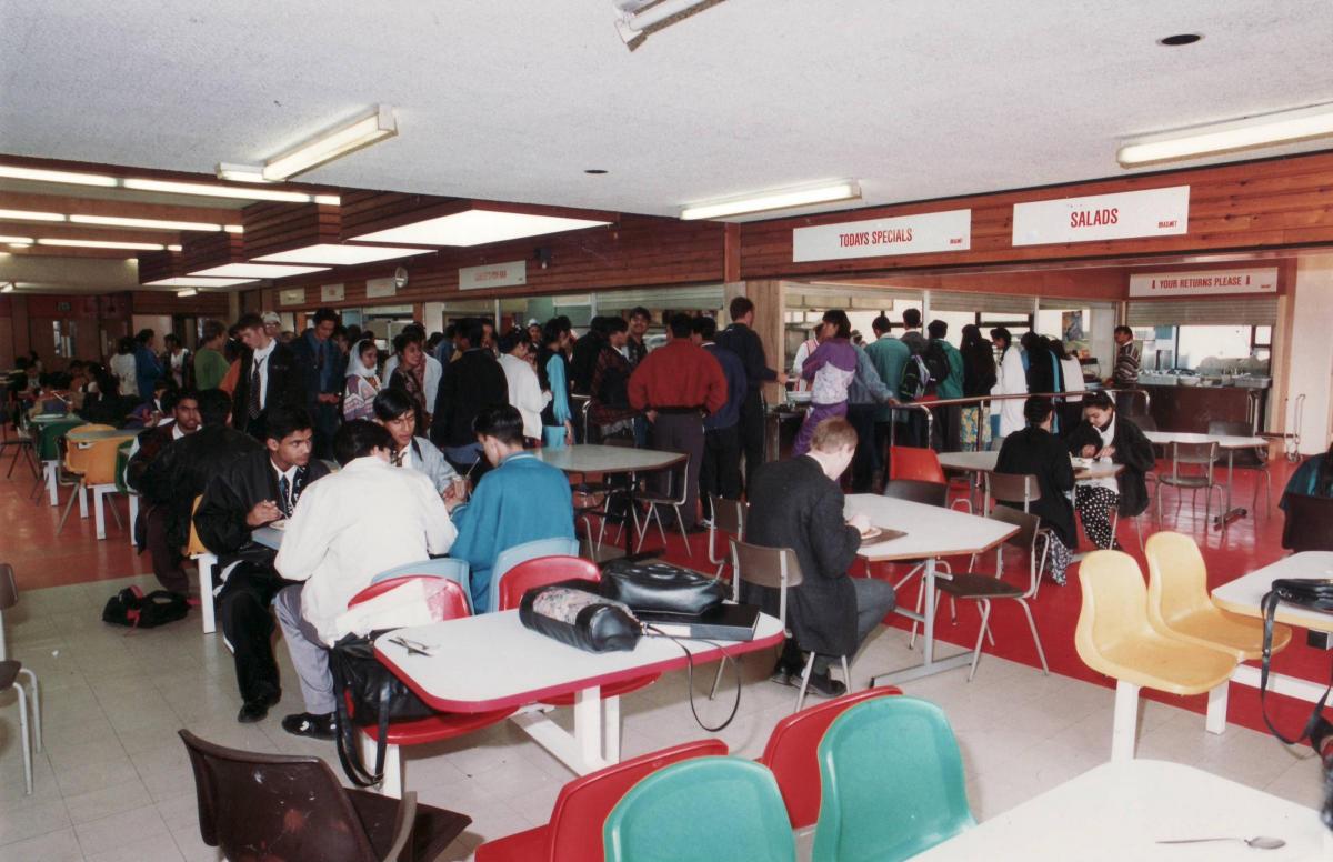 Carlton Bolling dining area, 1993