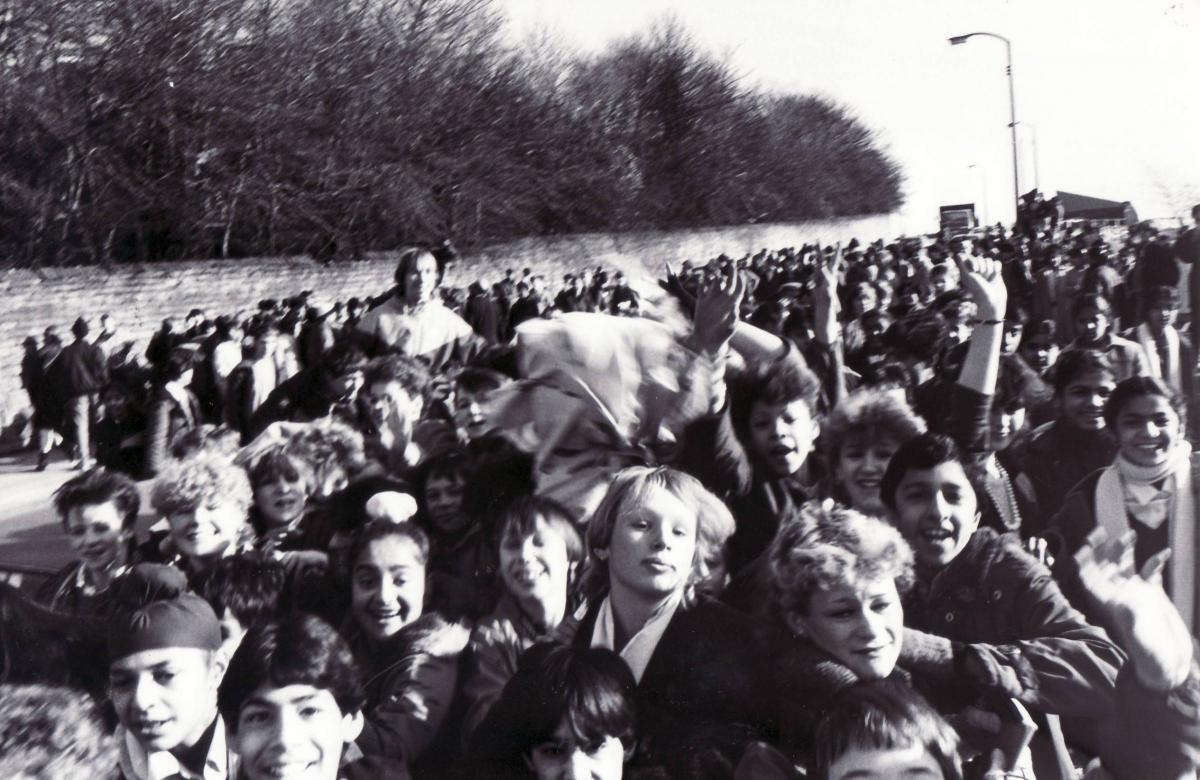 Carlton Bolling Upper School rampage, 1975