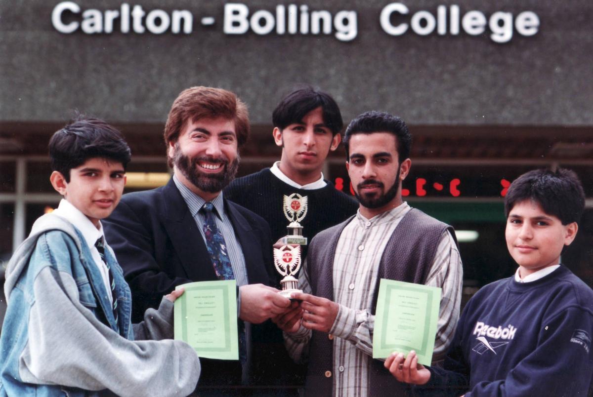 Carlton Bolling, badminton, 1995
