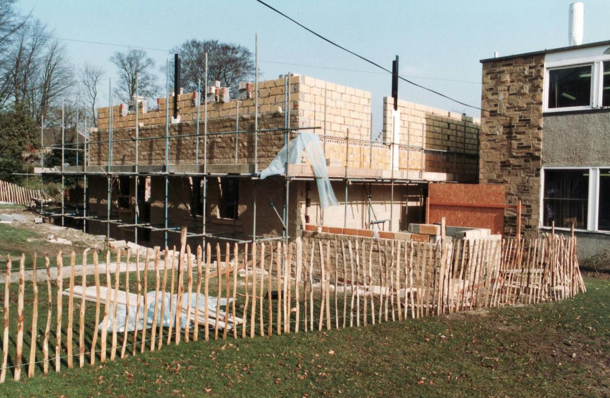 The science block in 1993