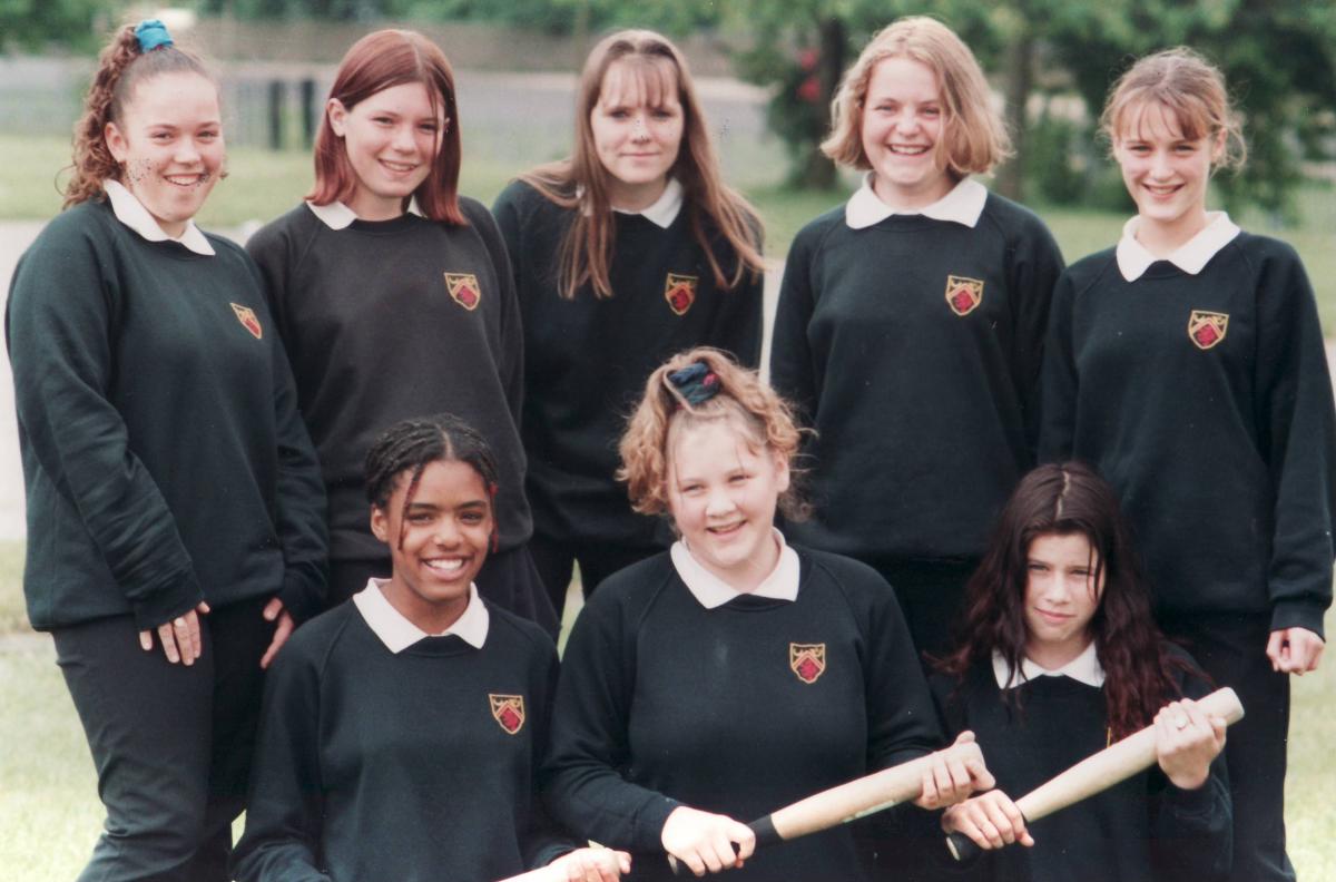 A school sports team in 1997