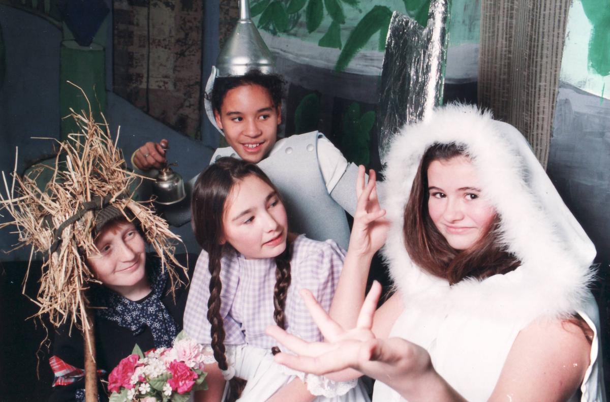 Pupils in the Wizard of Oz in 1995