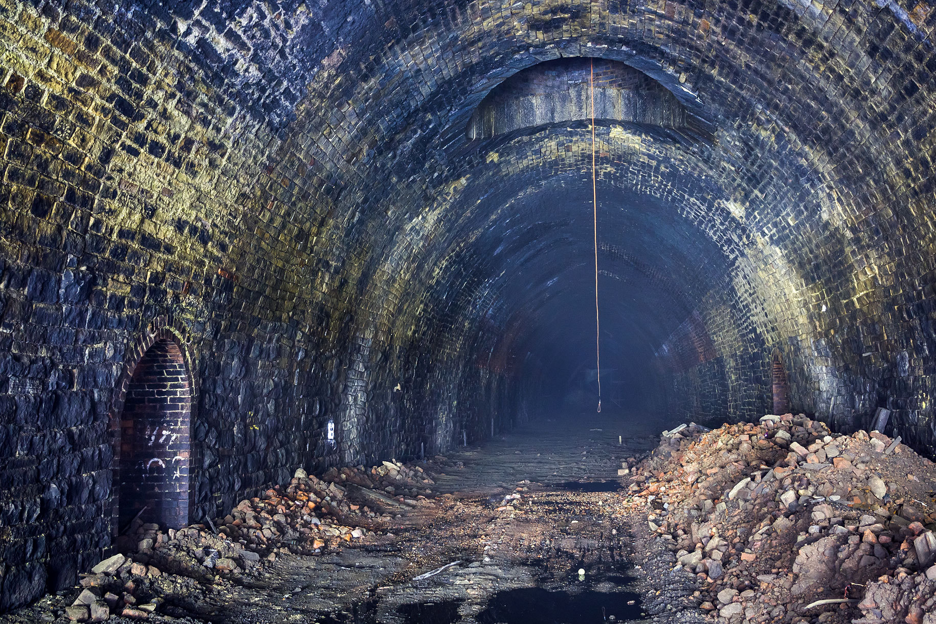 Disused railway tunnel designated as Historical Engineering Work
