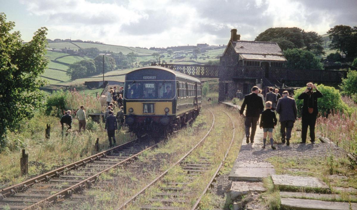 One of the excursion trains on the Bradford & Thornton Railway.  Picture: Jack Wild