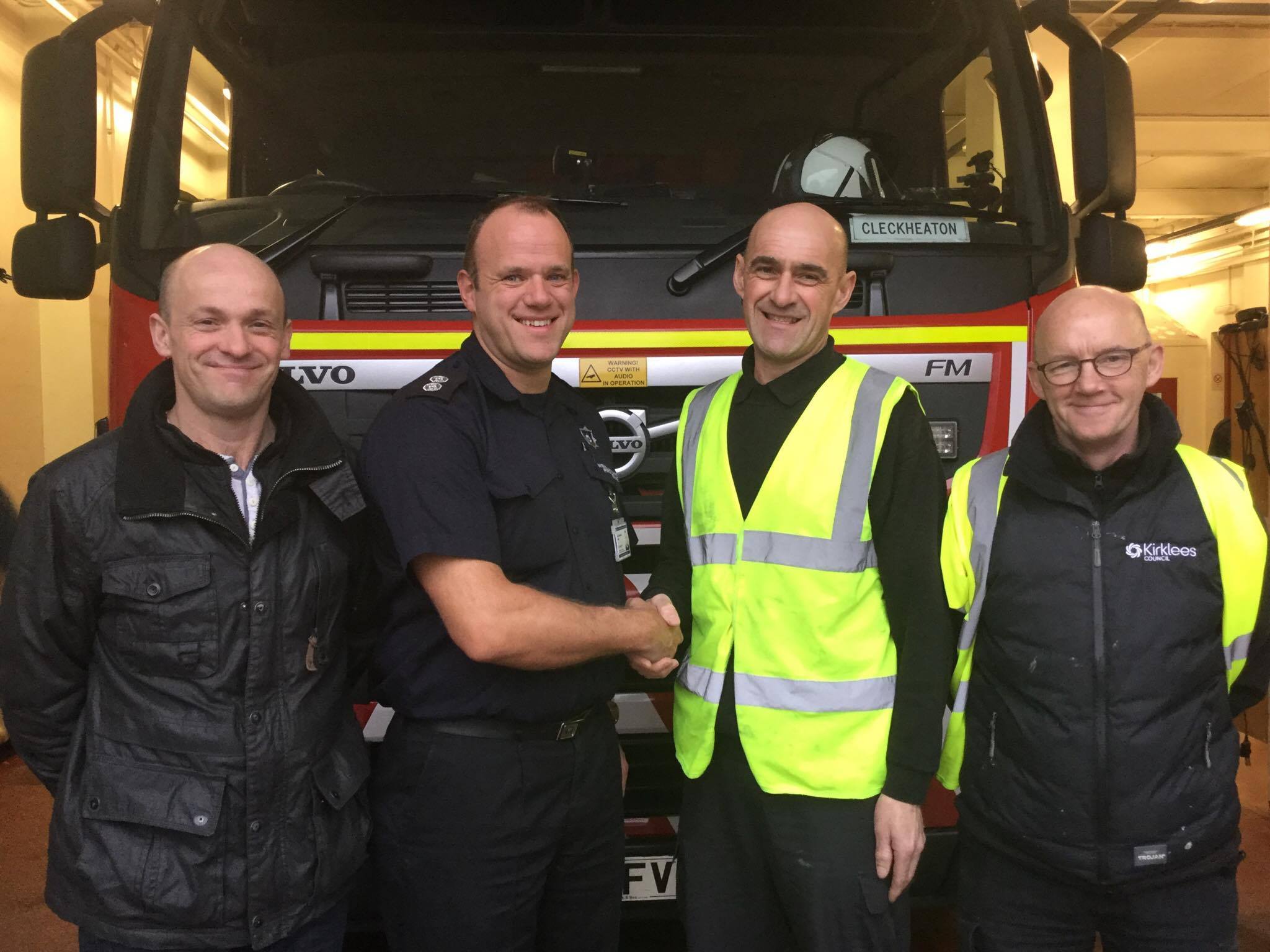 Trio of Good Samaritans praised for ‘brave’ actions in dramatic fire rescue
