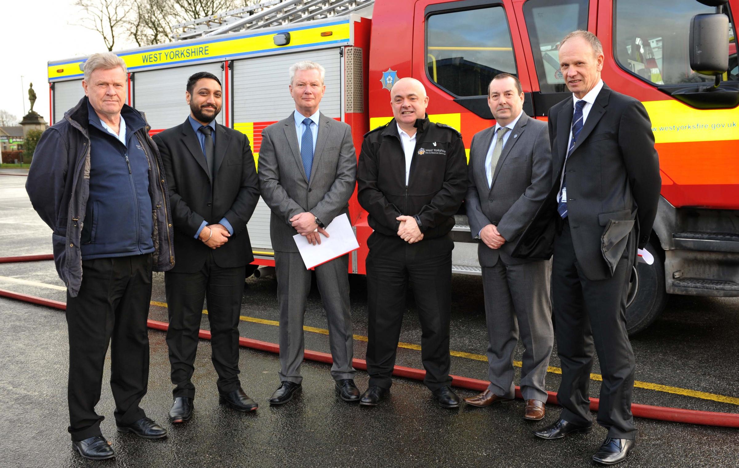 Bank signs up for safety advice from West Yorkshire Fire Service