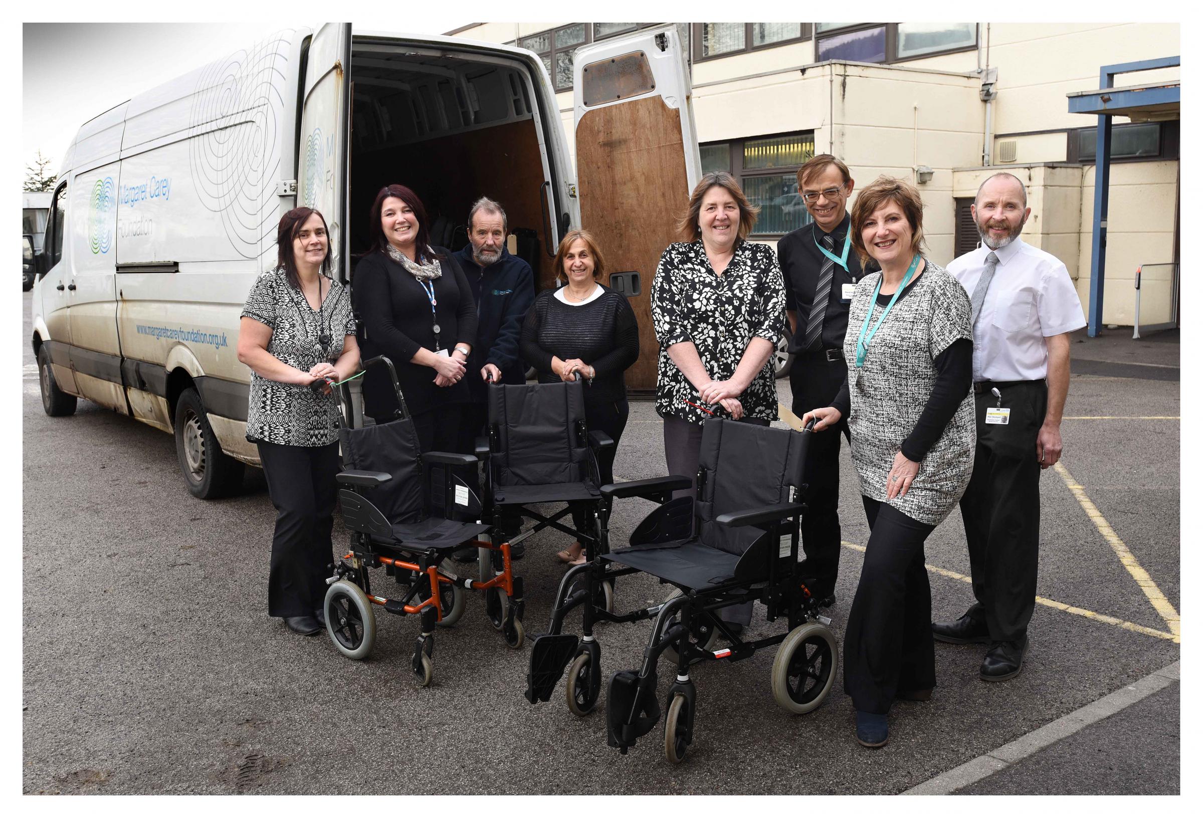 Old hospital wheelchairs get new lease of life overseas - Bradford Telegraph and Argus