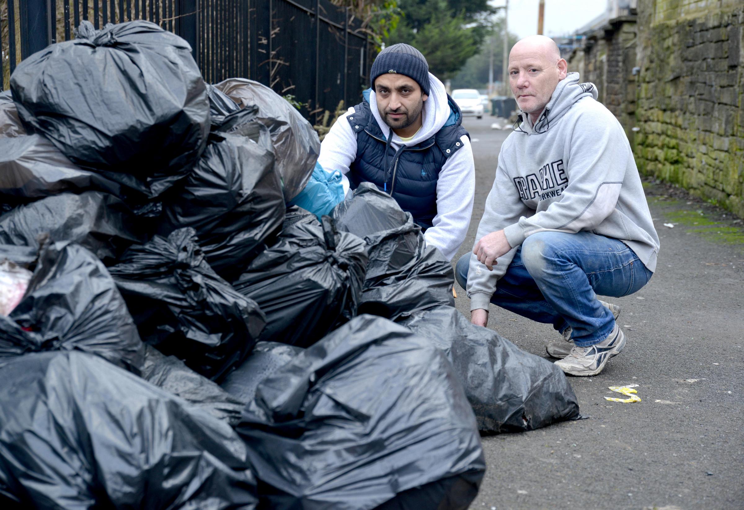 VIDEO: 'Scandalous' flytipping sees nearby homes invaded with rats