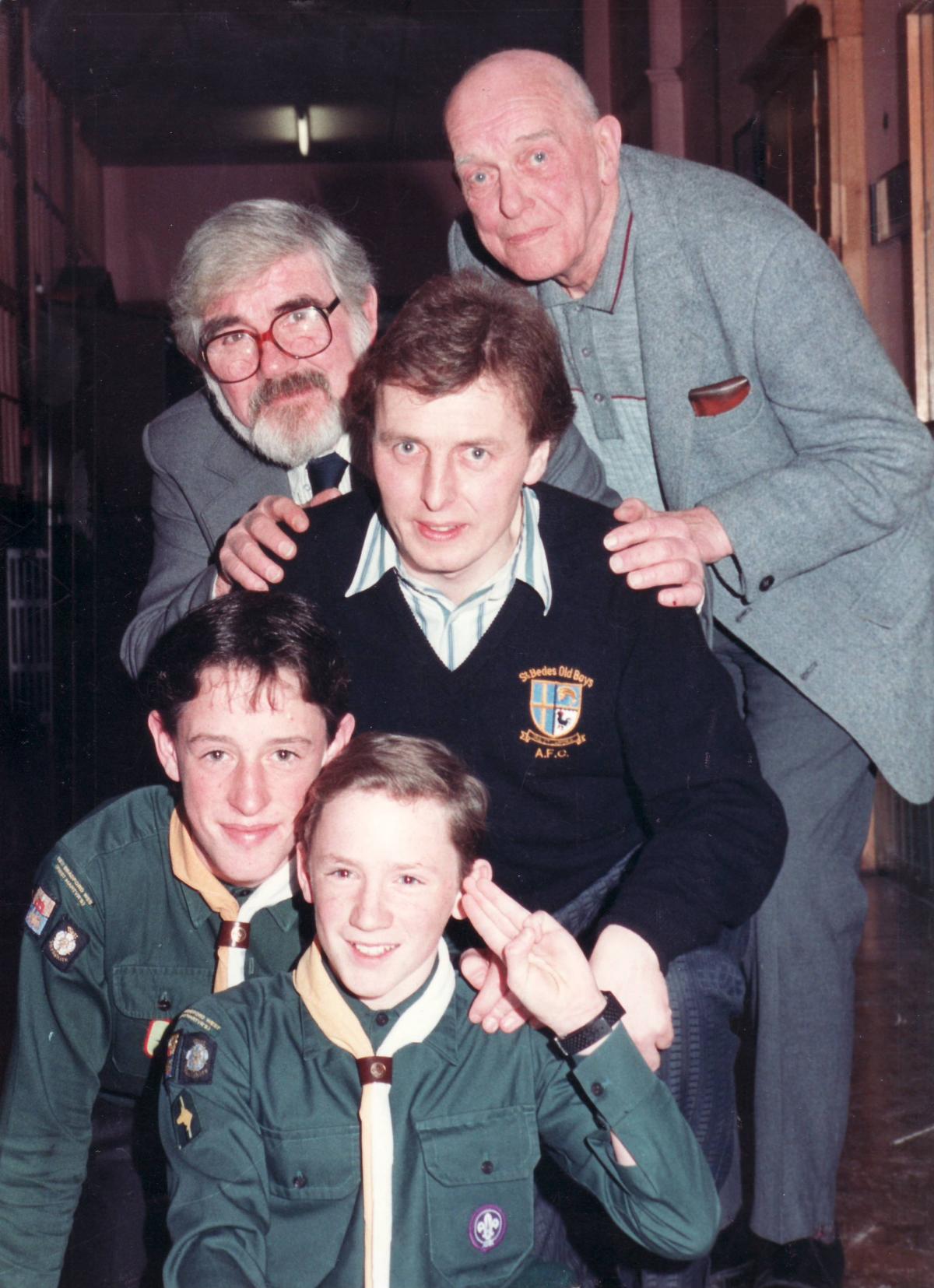St Bede's Scouts 1988