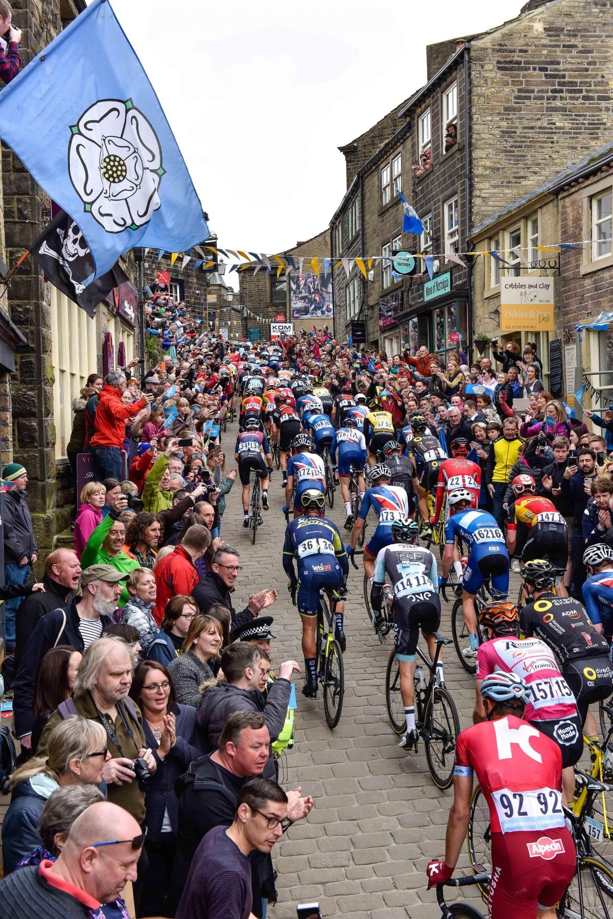 Tour de Yorkshire 2017, Haworth