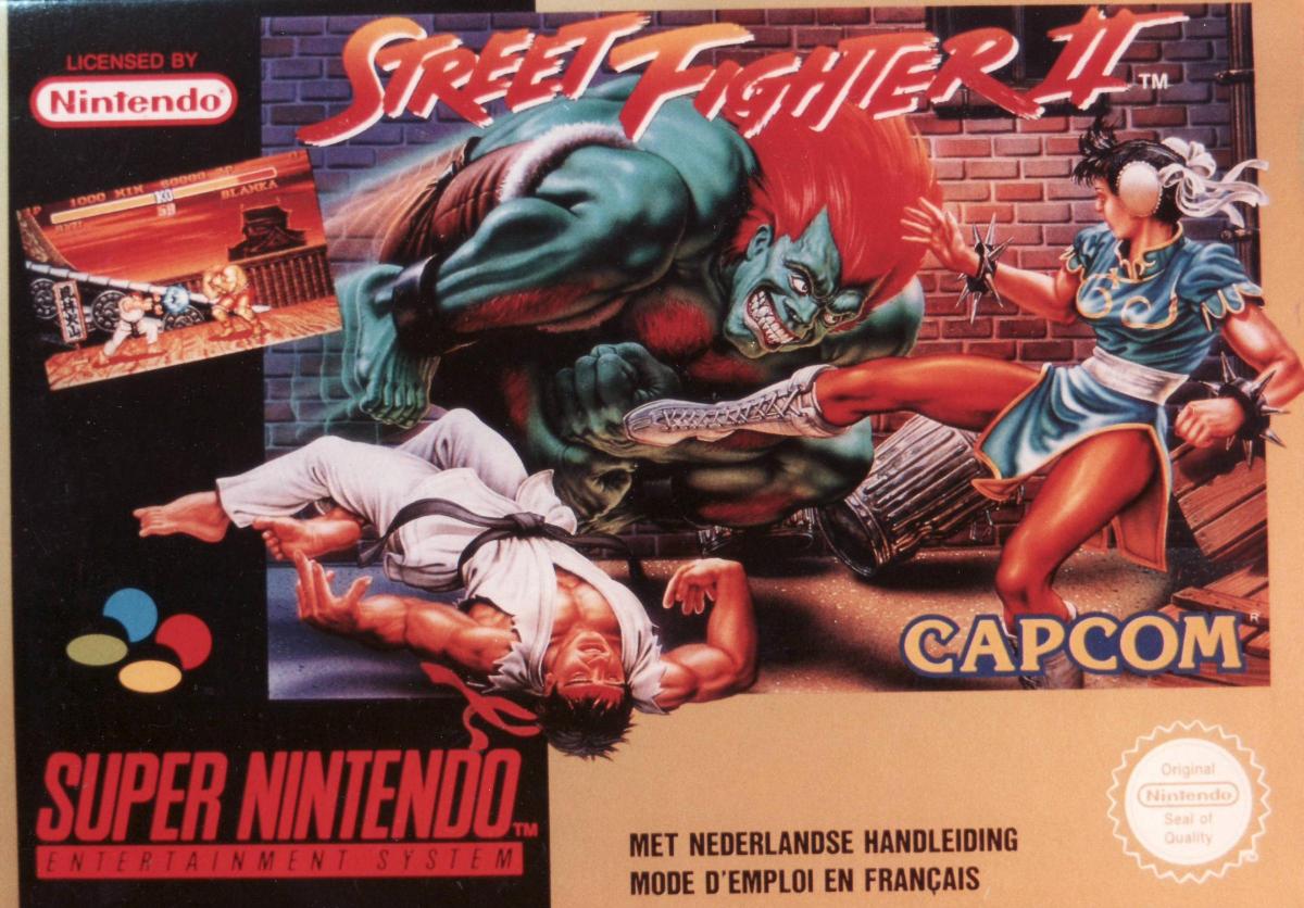 Console gamers in the 90s were either into Street Figher II...