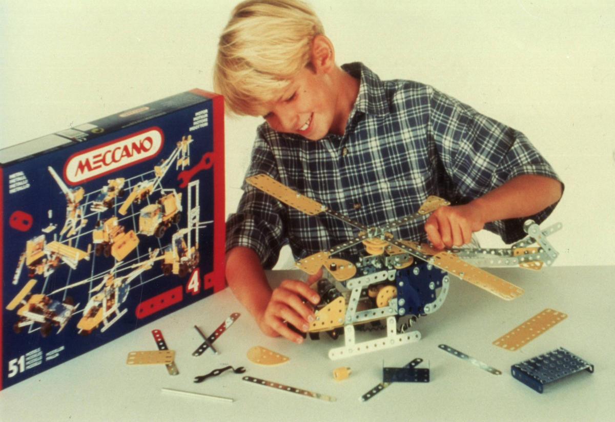 Meccano: like Lego but with spanners.