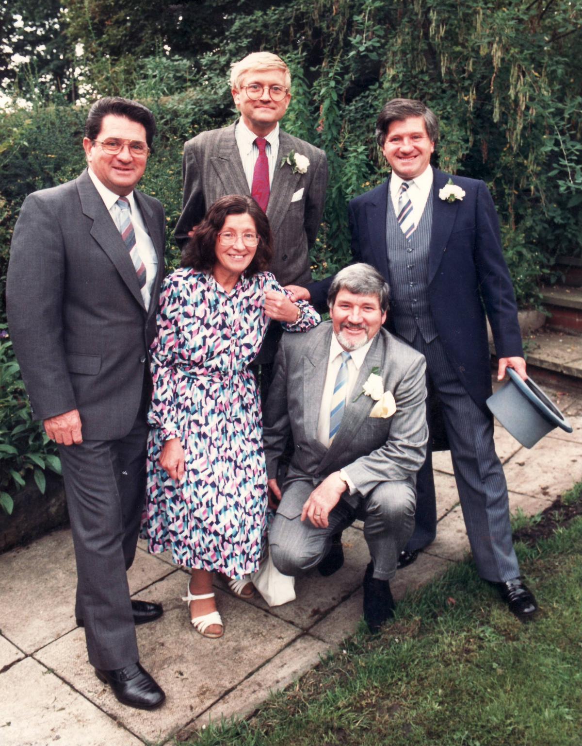David Hockney family 1987