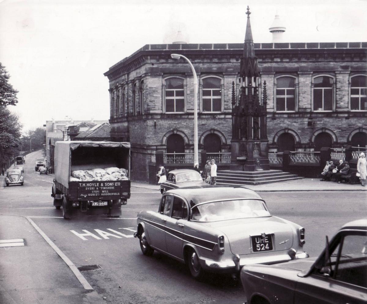 The junction of High Street & Brighouse Road in Queensbury 1964
