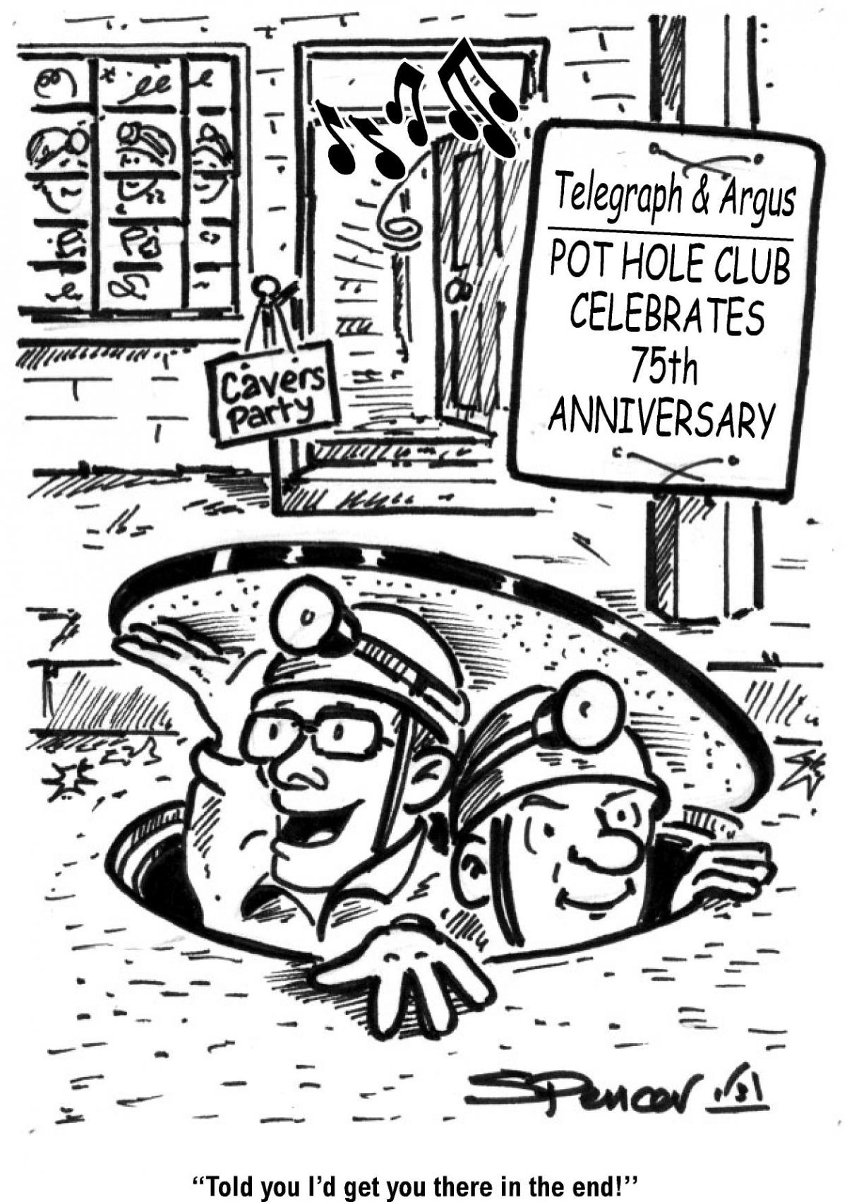Potholers celebrate 75 years