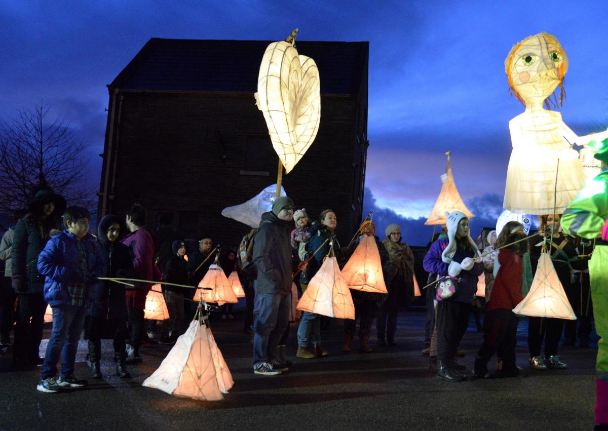 JANUARY Drummonds Mill held its first anniversary exhibition and lantern parade