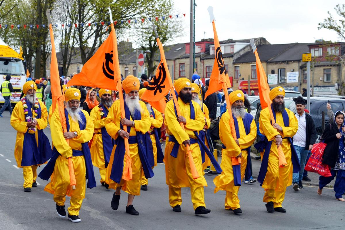 APRIL Vaisakhi Parade in Bradford to celebrate the Sikh new year