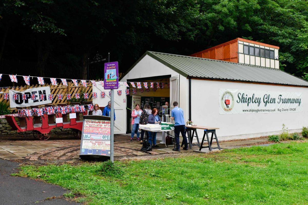 JULY The Shipley Glen Tramway museum with it's £30,000 refurbishment
