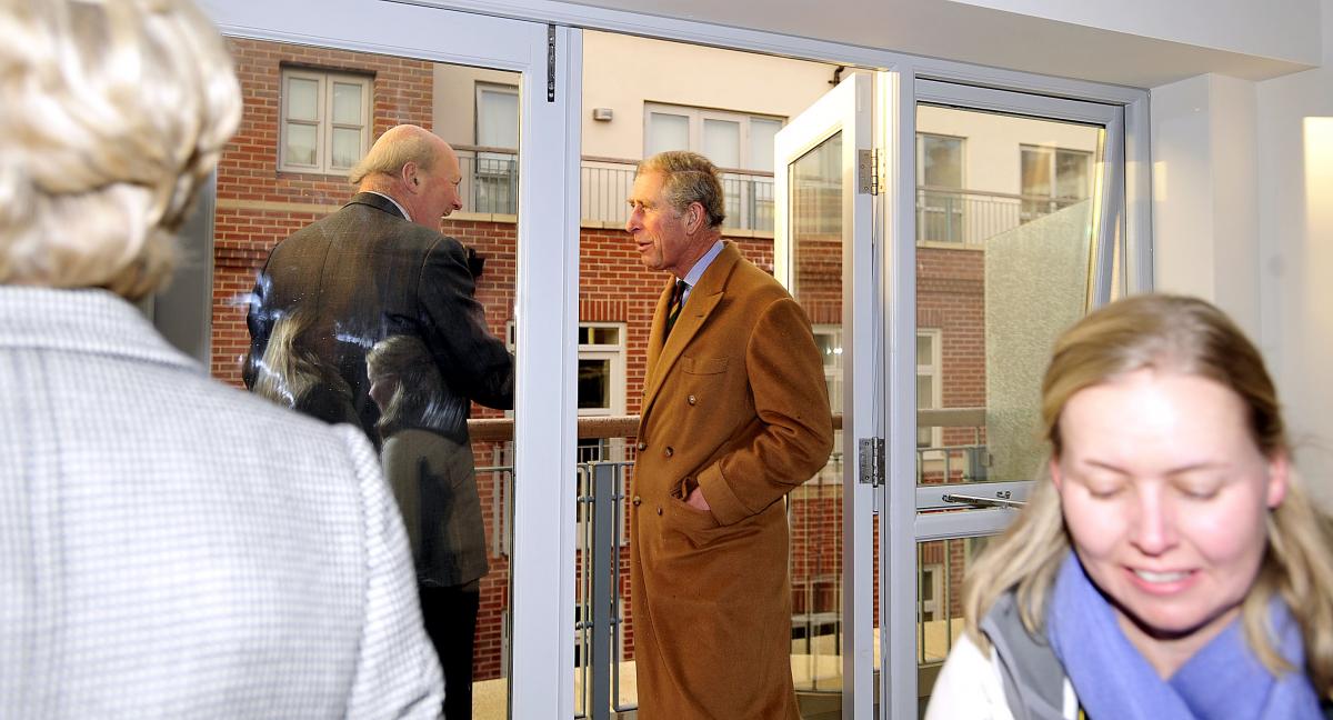 Prince Charles at Eastbrook Hall