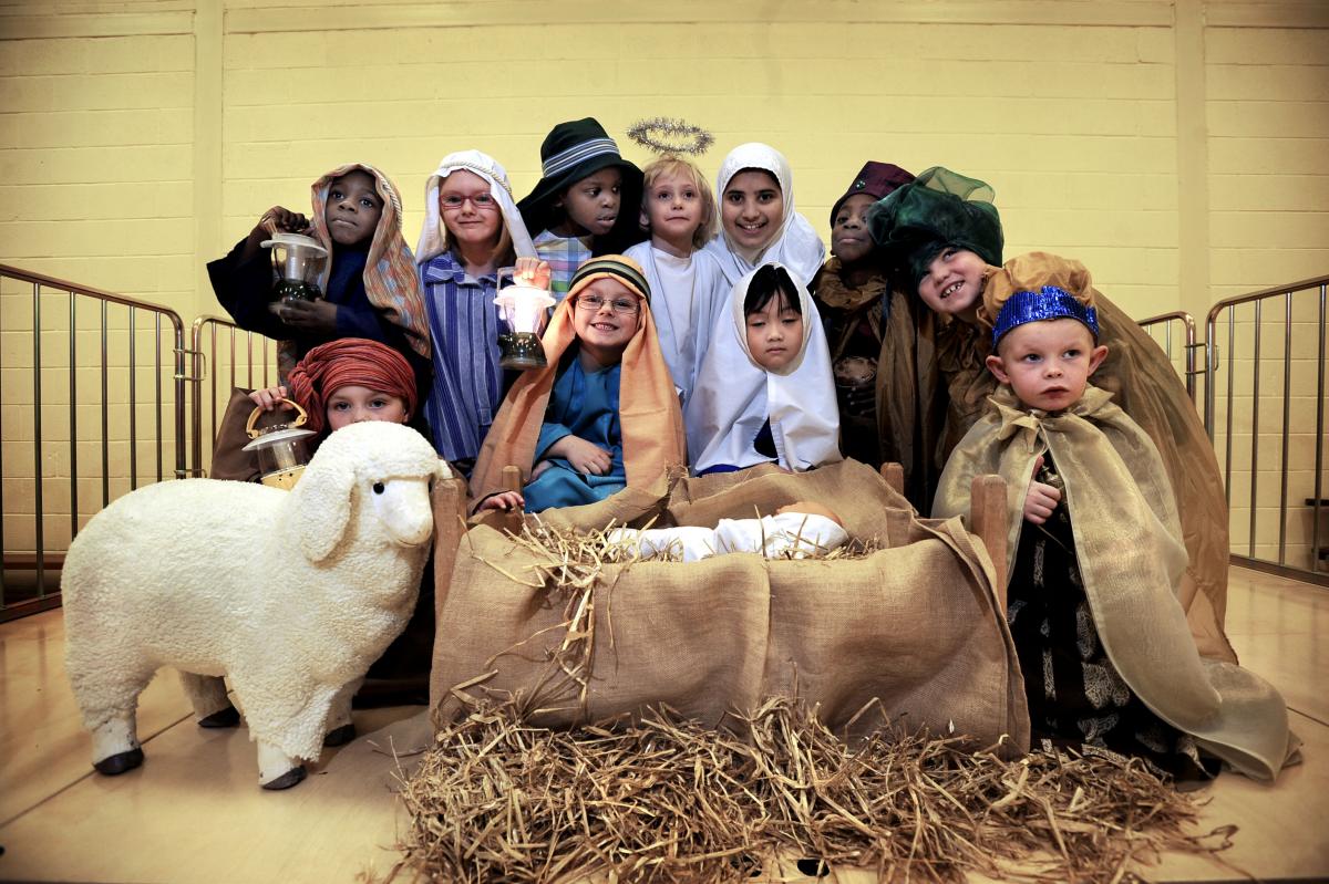 The cast of Newby Primary School Nativity