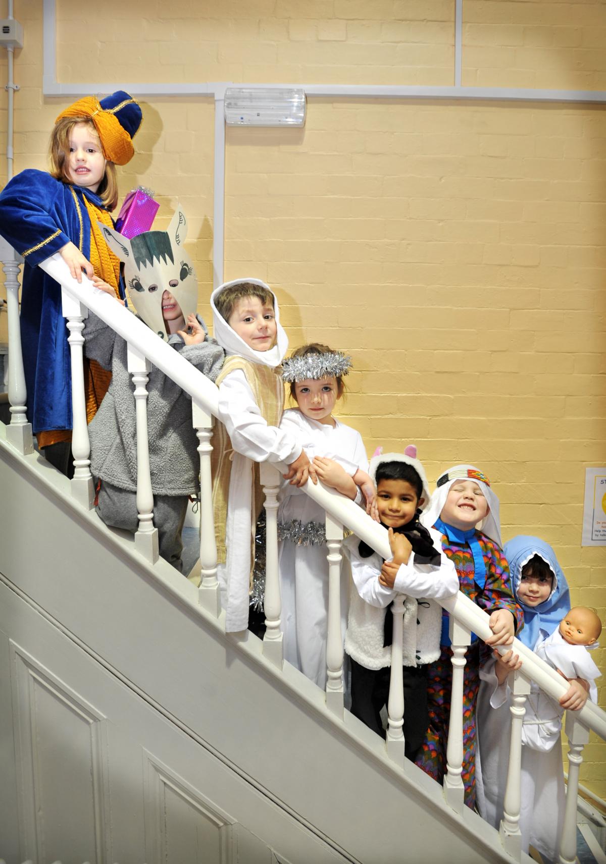 The cast of Saltaire Primary School Nativity