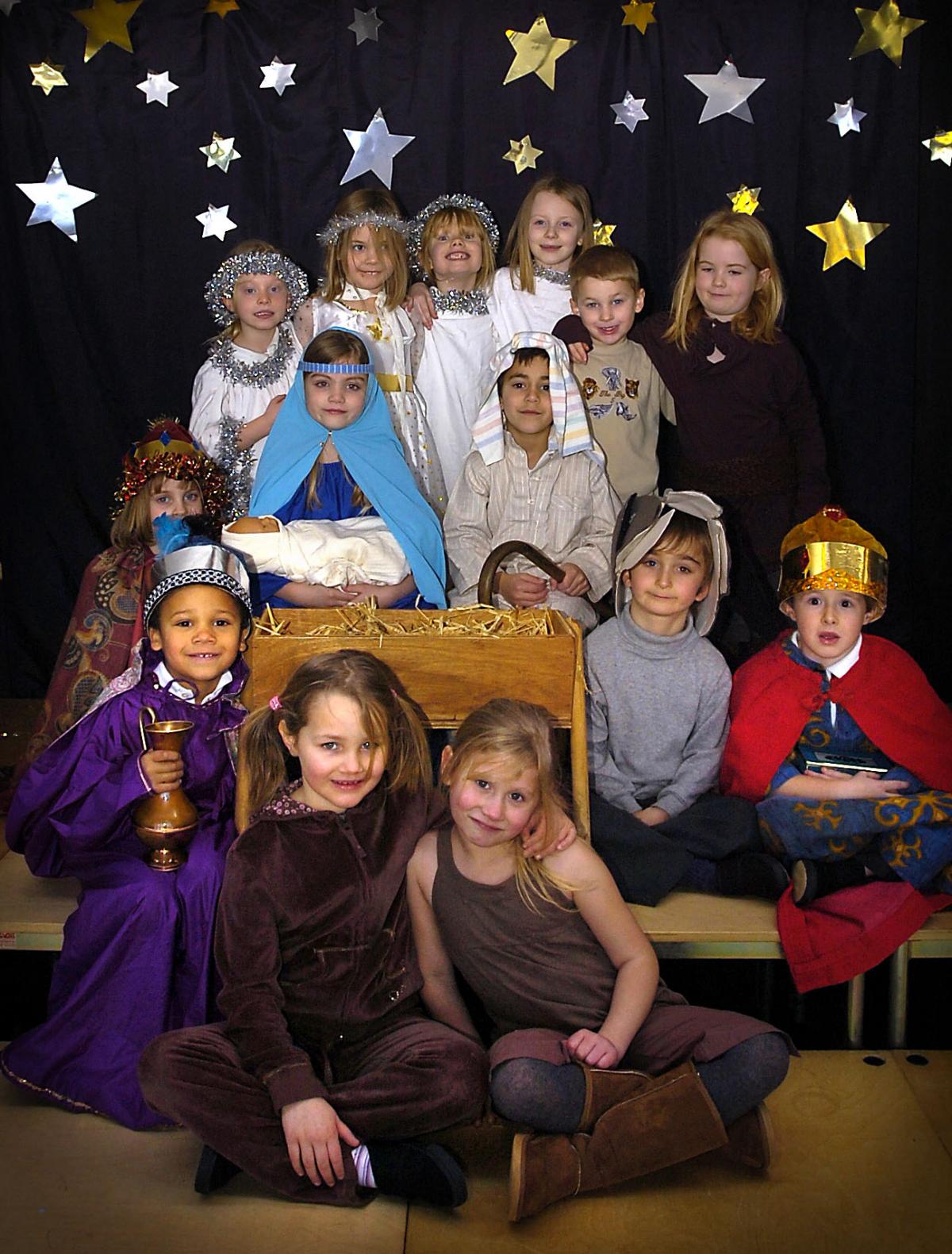 The cast of Baildon CE Primary School Nativity