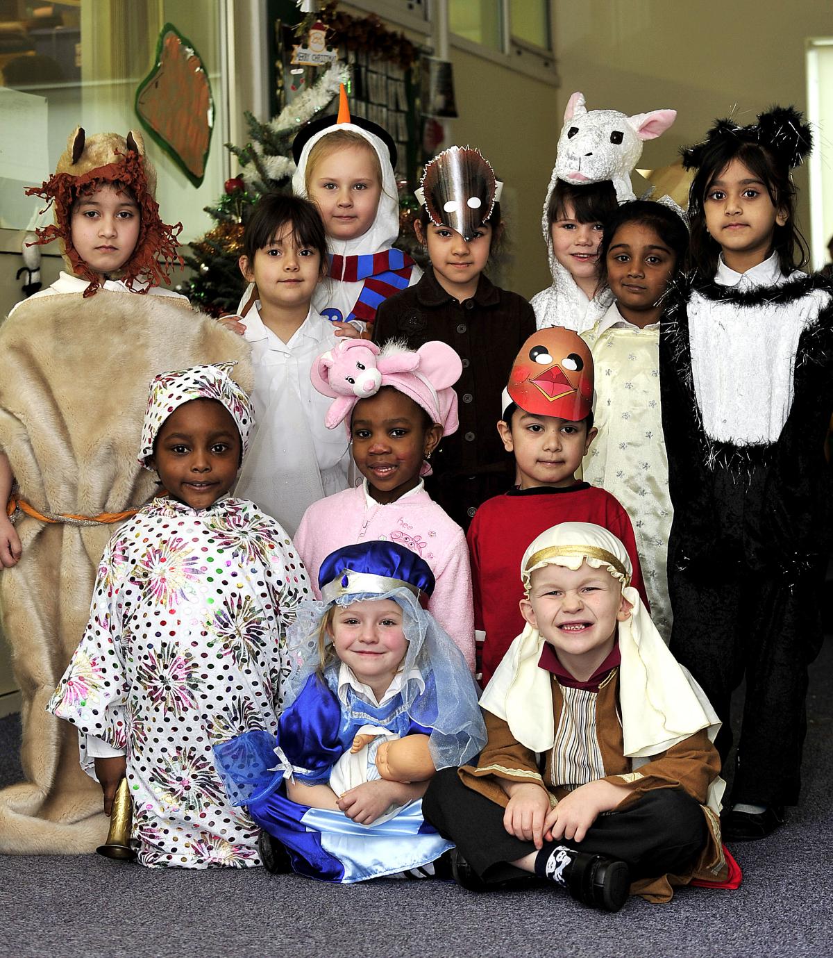 The cast of Southmere Primary School Nativity