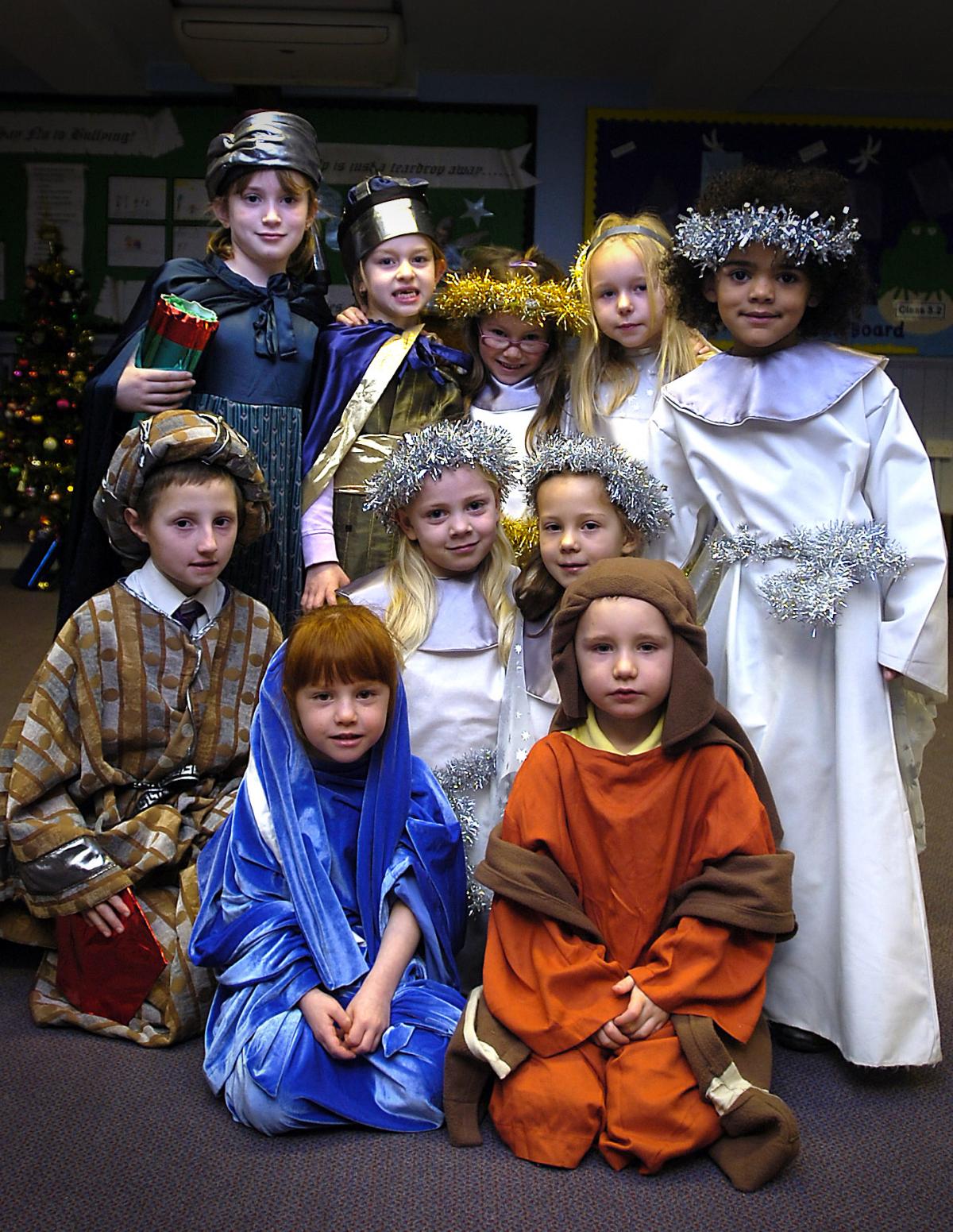 The cast of Wibsey Primary School Nativity