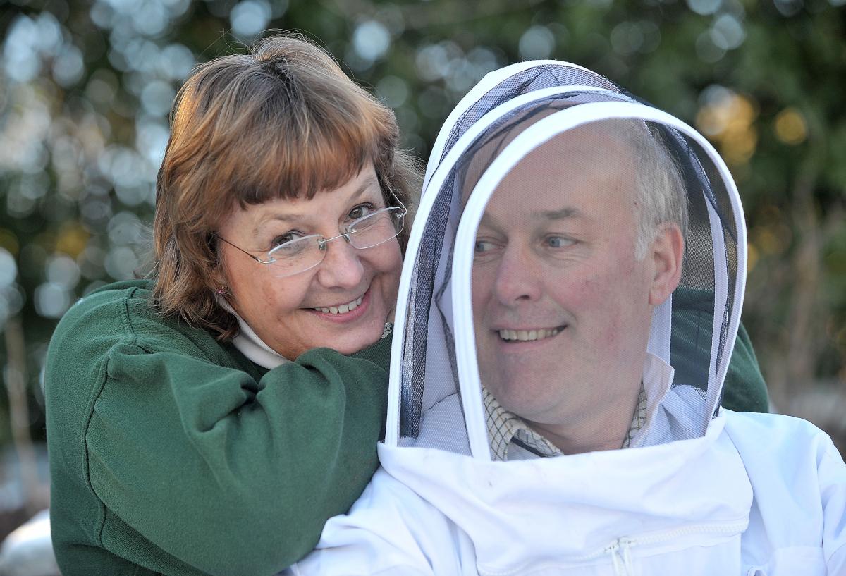 Six years ago Liz Joyce almost died from a bee sting – but now the winged creatures have become an unlikely lifeline.