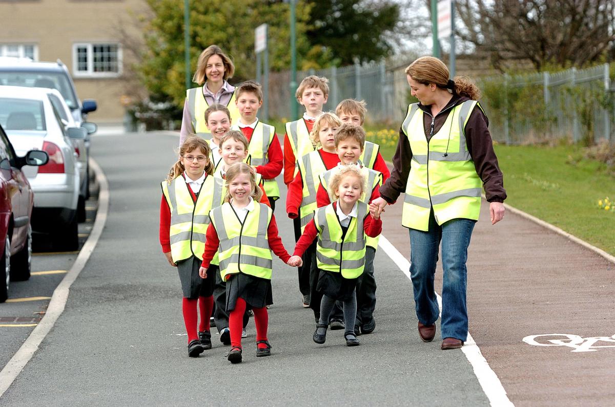 Parents and children across the Bradford district are being urged to ditch the car for the school run and get active in a bid to stem rapidly rising obesity levels.