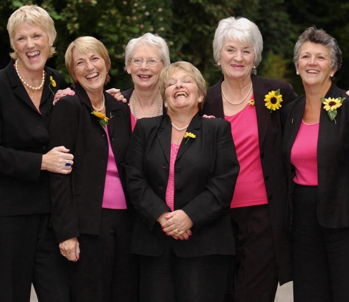 Ten years after they first bared all, six of the original Calendar Girls have stripped off again. 