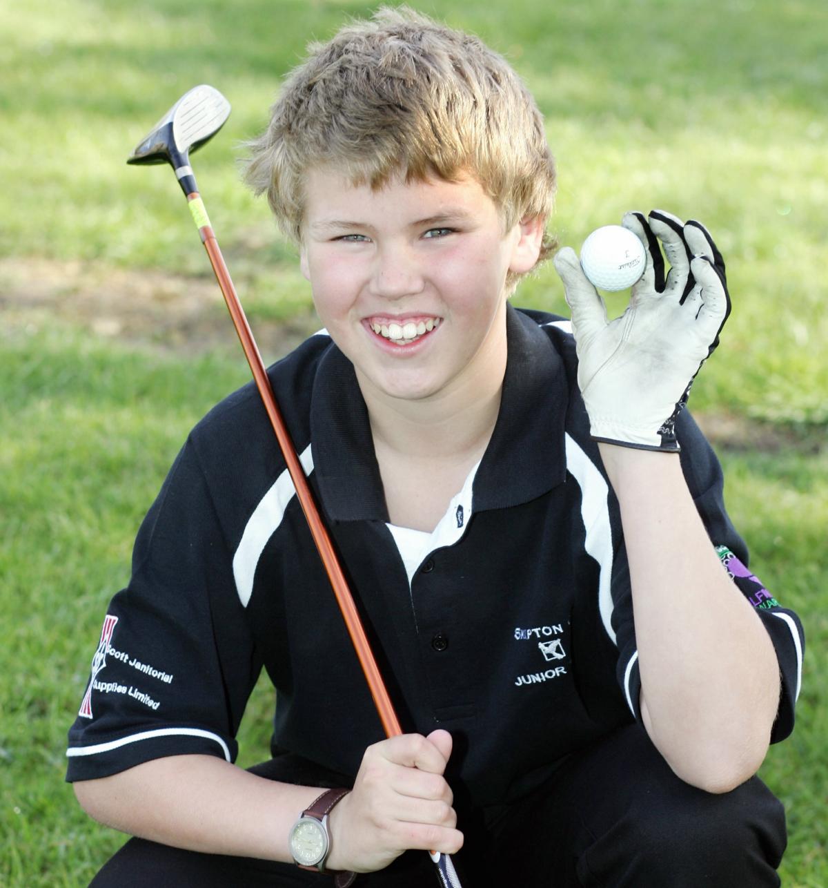 Robert Nesbitt, who is just 11 years of age, has become the youngest player ever at Skipton Golf Club to score a hole-in-one in a bona fide club competition. 