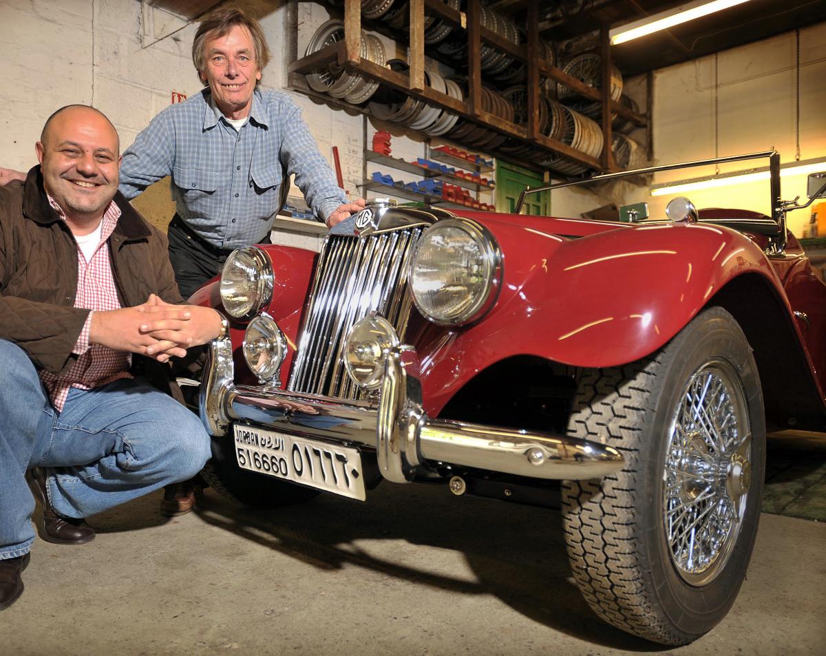 When Middle-Eastern businessman Luay Abu-Ghazaleh bought a classic MG sports car from a man in America he knew just where to take it for a refurbishment. 