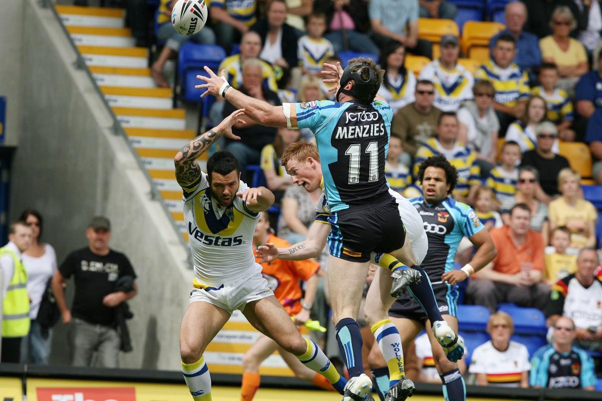 Match pictures from Bulls' game against Warrington