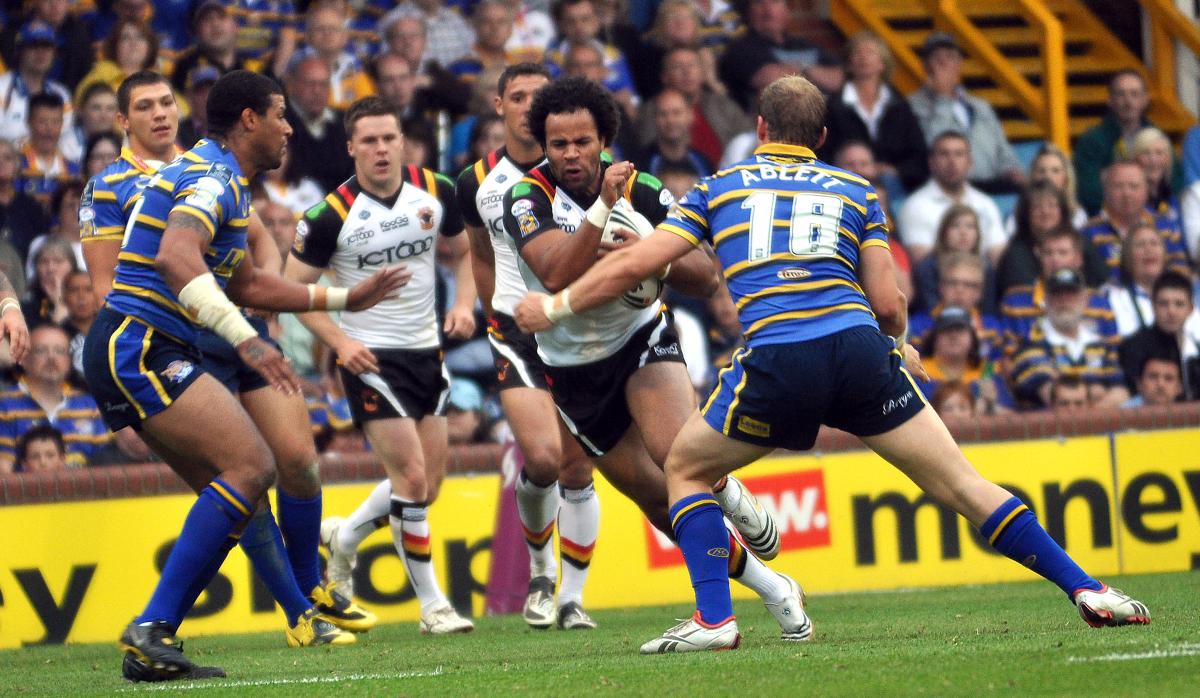 Match pictures from Bulls' game against Warrington