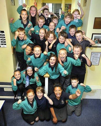 Most schools have now found out how their Year 6 pupils have performed in this year’s SATs exams on time and without a hitch. Hill Top Primary pupils are pictured celebrating their results.

