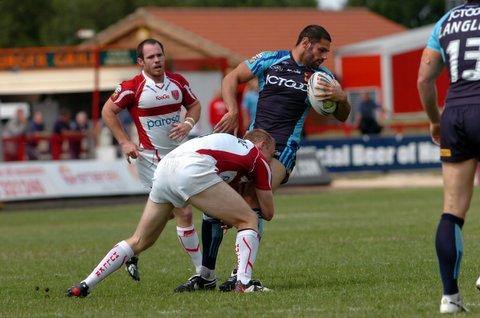 Match pictures from Bulls' game against Hull KR