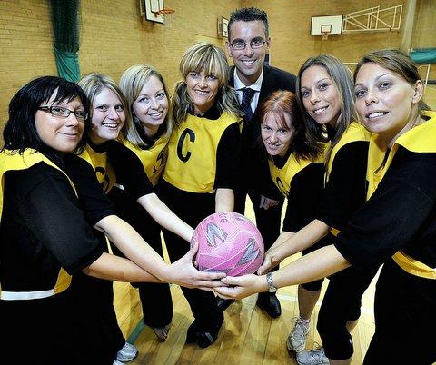 These are the Wilsden Wildcats, a more grown-up netball team which is aiming to show younger players a thing or two in the South Leeds League. 