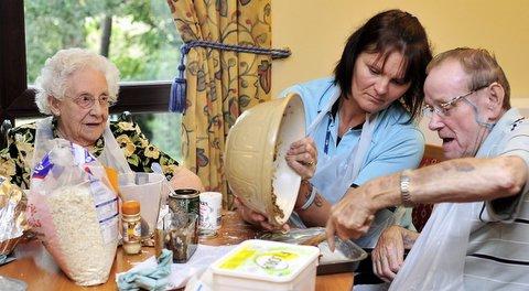 Residents at a Bradford care home made traditional parkin as part of their Yorkshire Day celebrations. 