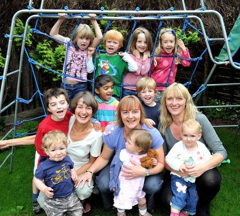 Three local childminders are celebrating after being graded ‘outstanding’ by Ofsted inspectors.