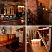 Inside The Rose and Crown after it has reopened under new owners after a year closed