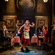 Audrey Brisson as Amelie with the company. Picture: Bradford Theatres
