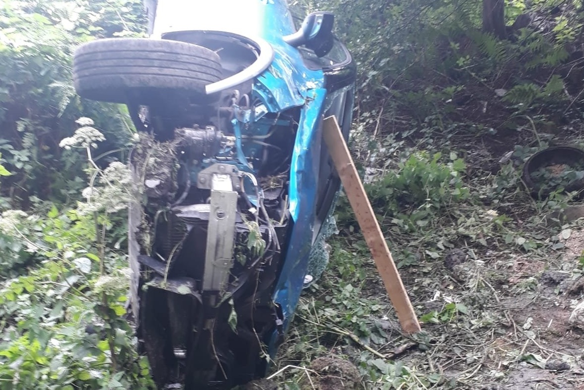 Driver crashes down embankment in Morley after medical episode